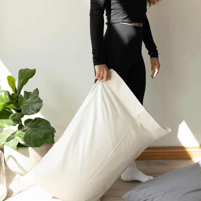 DreamFit 100% Long Staple Cotton Pillowcase Pair detail