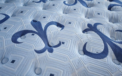 Stearns & Foster Estate 14.5" Medium mattress quilted cover detail