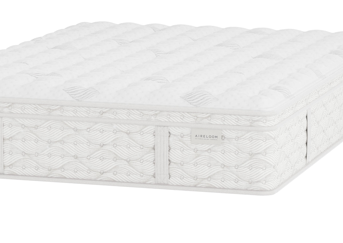 Colchão Aireloom Preferred Timeless Odyssey Euro Top Plush, detalhe do canto