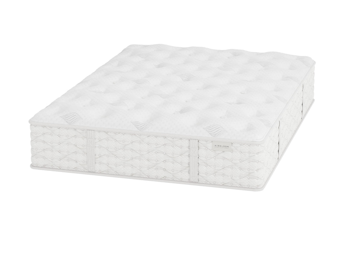 Aireloom Preferred Timeless Odyssey Streamline M1 Plush mattress, three-quarter view