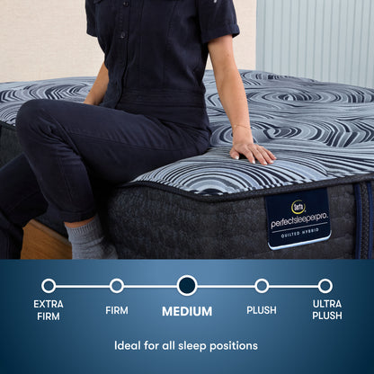 Serta Perfect Sleeper Pro New Paris Medium Mattress comfort level: Medium