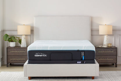 Buy Tempur-Pedic ProAdapt Soft Mattress for luxury sleep comfort, displayed in a bright elegant bedroom at Aventura Mattress North Miami Beach.