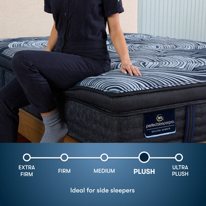 Serta Perfect Sleeper Pro Valais Plush Pillow Top Mattress comfort level: Plush Pillow Top