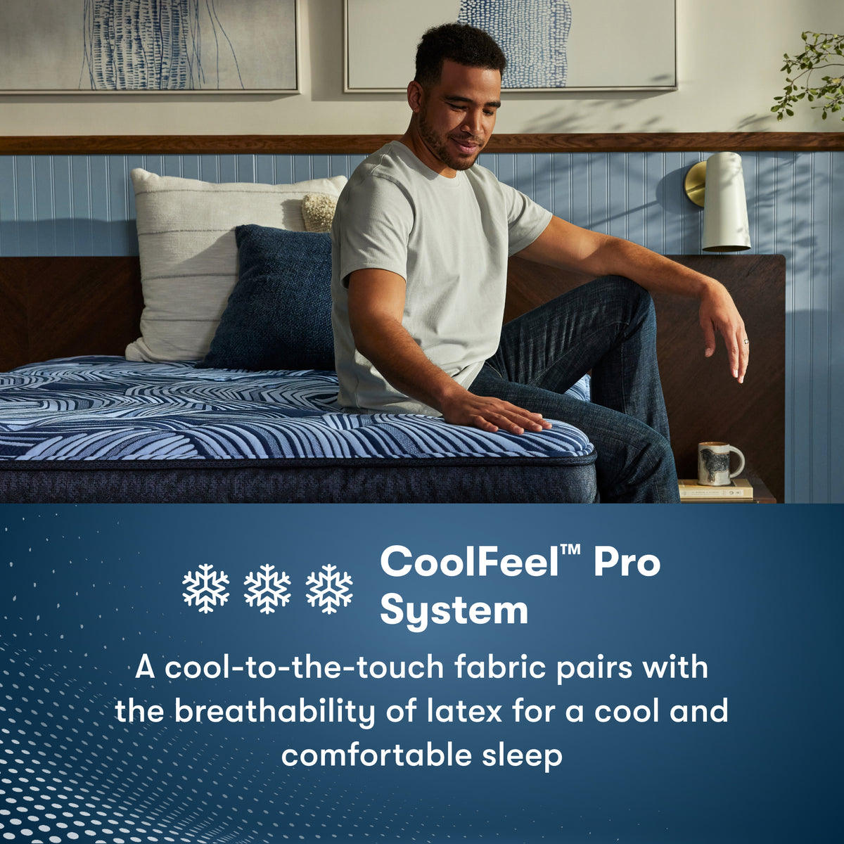 CoolFeel Pro cover of the Serta Perfect Sleeper Pro Hampton Extra Firm Mattress