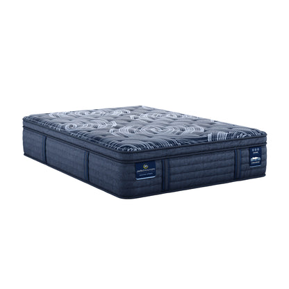 Serta Perfect Sleeper Pro Valais Plush Pillow Top Mattress on a white background