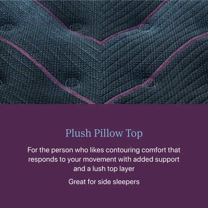 Beautyrest World Class Level 3 Plush Pillow Top Mattress comfort level: Plush