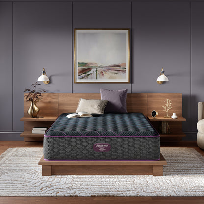 Beautyrest World Class Level 3 Medium Firm Mattress in a bedroom