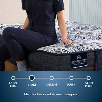 Serta Perfect Sleeper Pro Geneva Firm Mattress comfort level: Firm