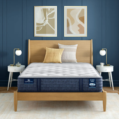 Serta iComfortPro Chelsea Medium Mattress in a bedroom