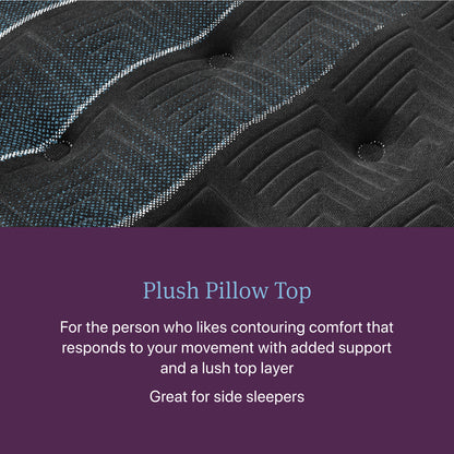 Beautyrest World Class Level 4 Plush Pillow Top Mattress comfort level: Plush