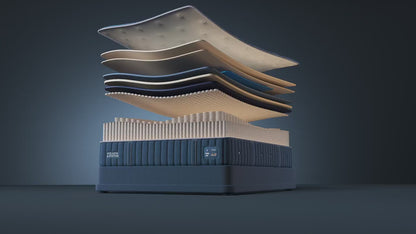 Stearns & Foster Legacy Ultra Firm Tight Top II mattress, animation of the interior layers