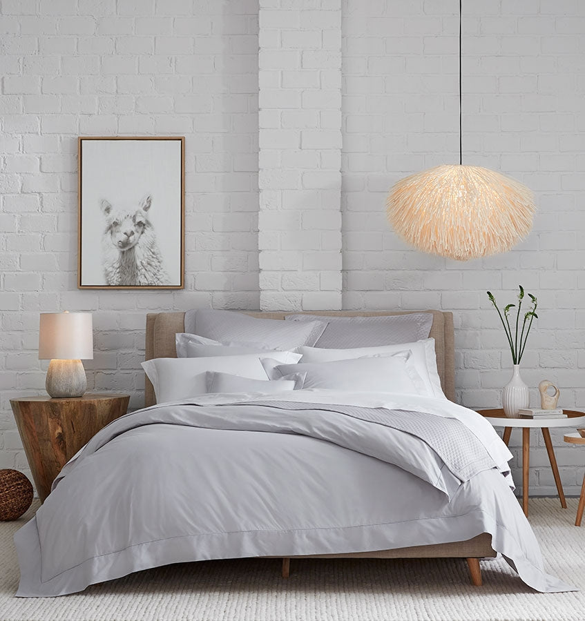SFERRA Celeste Fitted Sheet (14" Pocket) - view 2