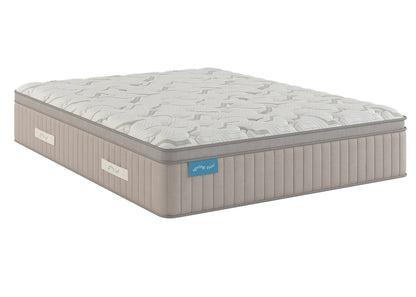 Sherwood Bedding Approachable Ultra Soft Euro Top mattress, three-quarter view