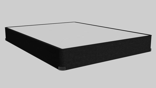 Sherwood Bedding 9-inch foundation, three-quarter view