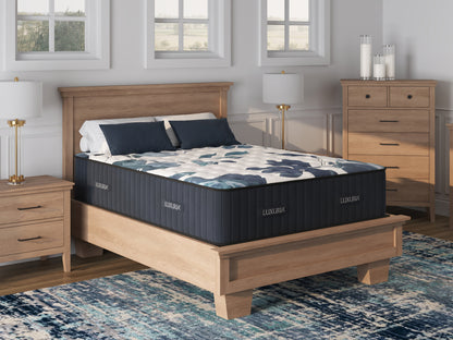 Sherwood Bedding Luxuria Firm Tight Top mattress, in a styled bedroom