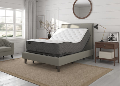 Sherwood Bedding Marina Bay Medium Two Sided mattress, in a styled bedroom