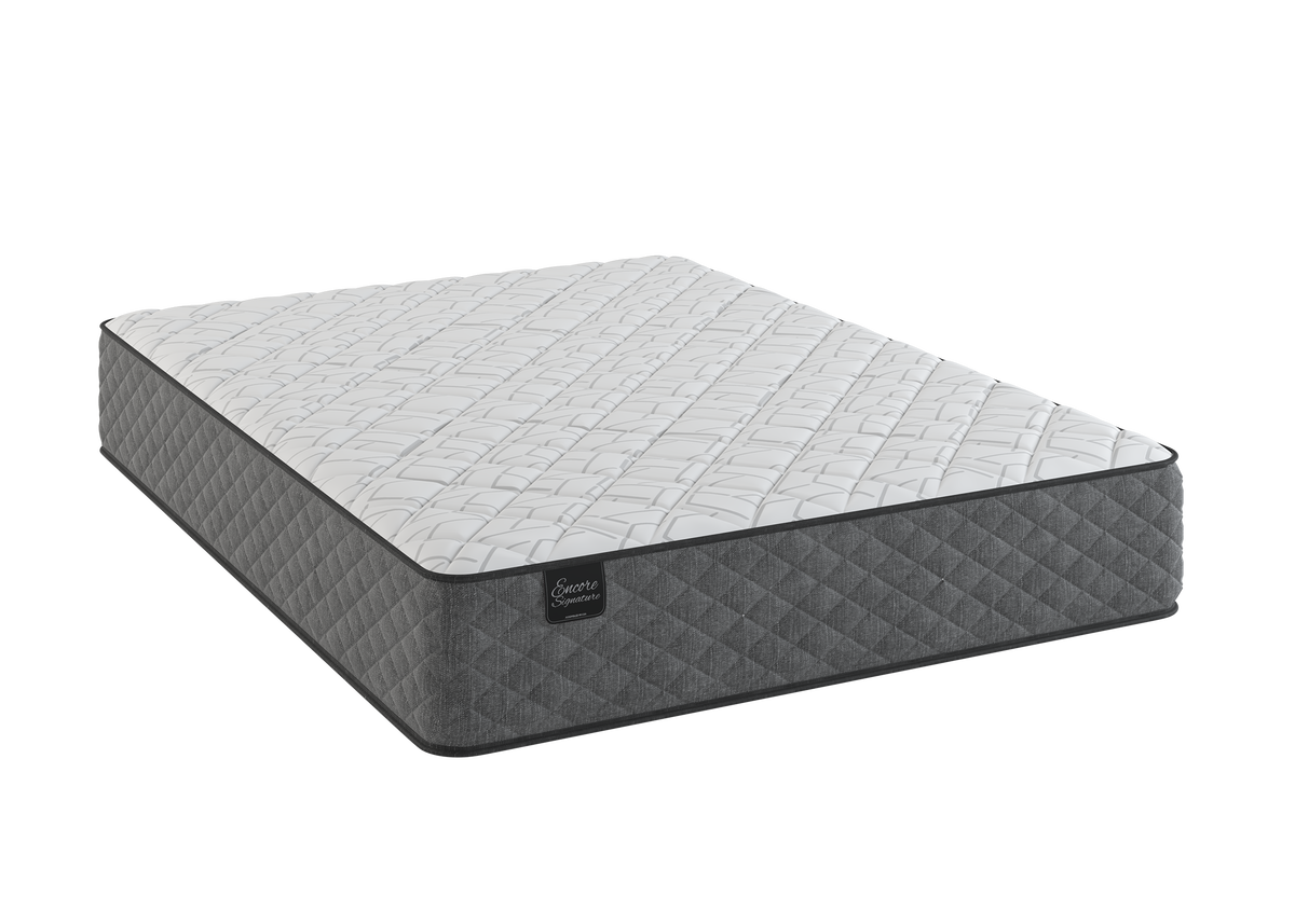 Sherwood Bedding Normandy Tight Top Ultra Firm mattress, three-quarter view