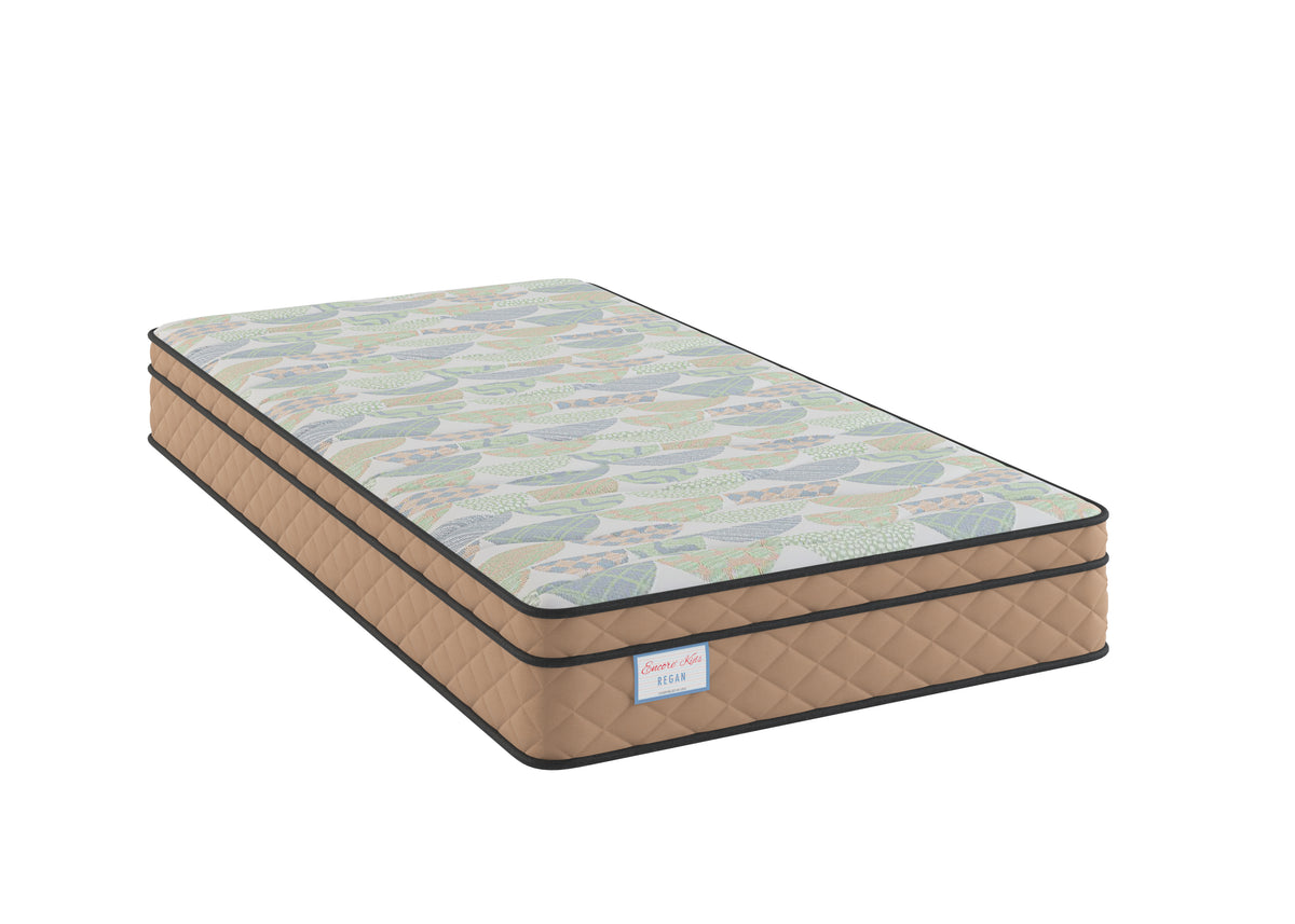 Sherwood Bedding Reagan Faux Euro Top mattress, three-quarter view