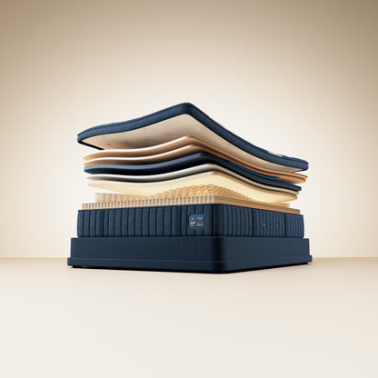 Stearns & Foster Estate Firm Pillow Top II mattress, illustration of the interior layers