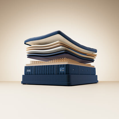 Stearns & Foster Legacy Firm Pillow Top II mattress, illustration of the interior layers