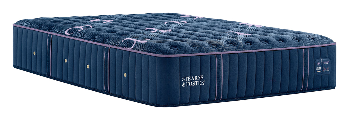 Stearns & Foster Legacy Firm Tight Top II mattress, three-quarter view