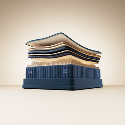 Stearns & Foster Reserve Medium Tight Top II mattress, illustration of the interior layers