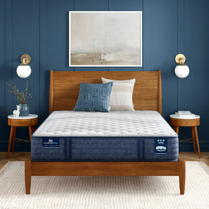 Serta iComfortPro Granby Extra Firm Mattress in a bedroom