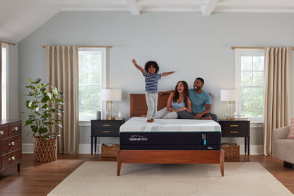 Tempur-Pedic Adapt 2.0 Medium mattress, on an Ergo adjustable base in a bedroom