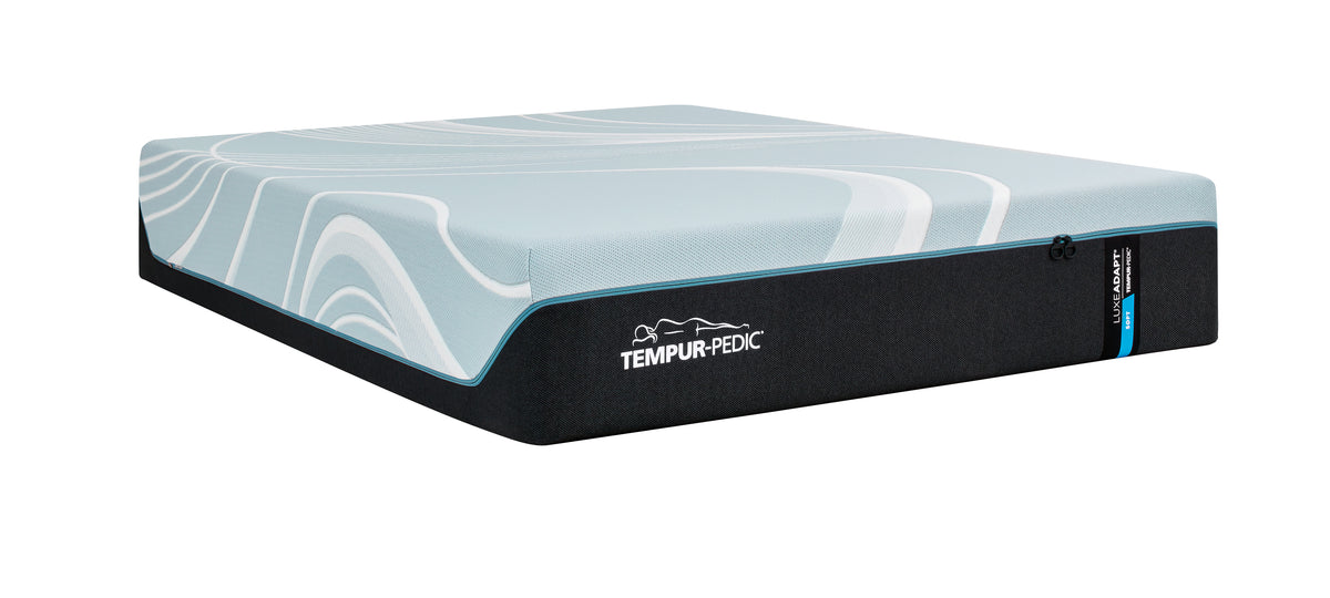Colchón Tempur-Pedic LuxeAdapt 2.0 Soft, vista de tres cuartos