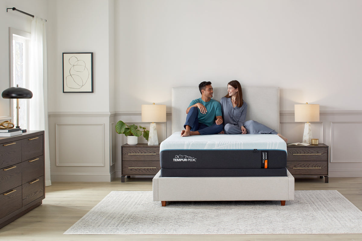 Tempur-Pedic ProAdapt 2.0 Firm mattress, lifestyle photo