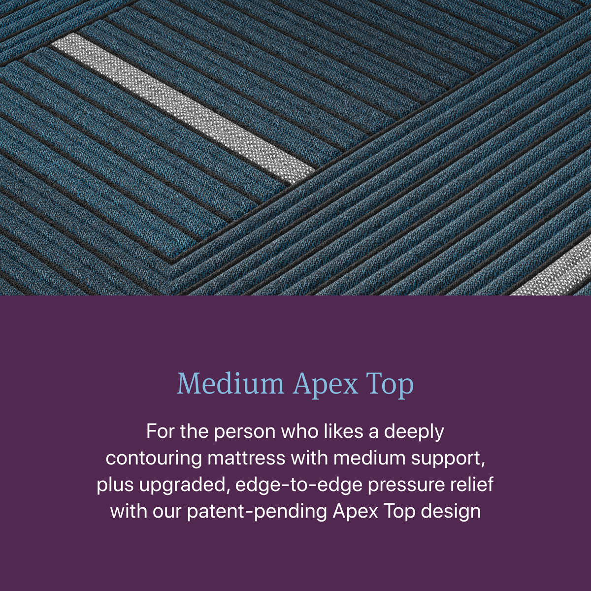 Beautyrest World Class Hybrid Level 4 Medium Apex Pillow Top Mattress comfort level: Medium