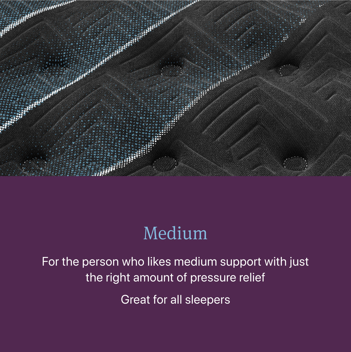 Beautyrest World Class Level 4 Medium Mattress comfort level: Medium