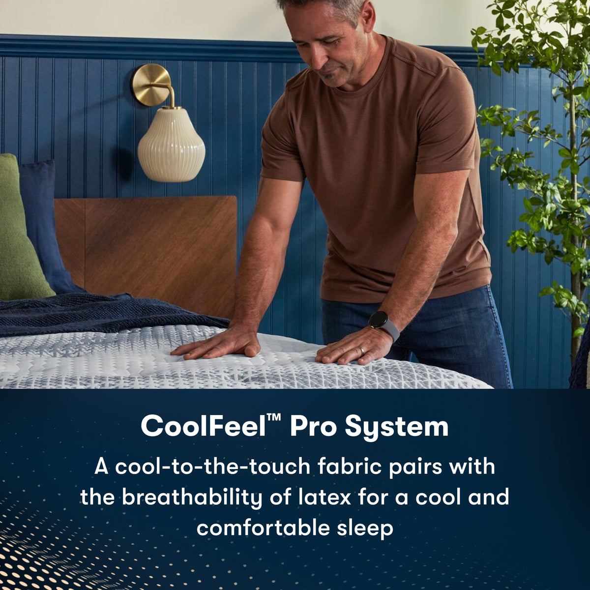 CoolFeel Pro System cover of the Serta iComfortPro Ambrose Firm Mattress