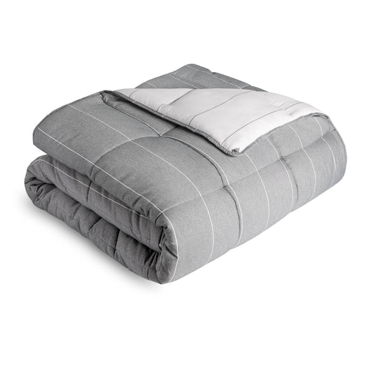 Malouf Woven Chambray Comforter Set
