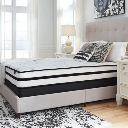 Ashley Chime 10 Inch Hybrid Cushion Firm Bed in a Box Mattress