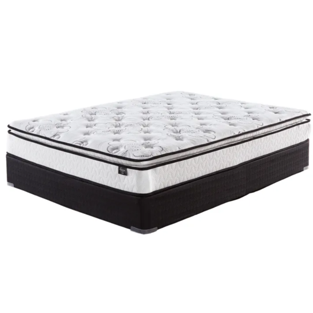 Ashley Chime 10 Inch Innerspring Pillow Top Bed in a Box Mattress