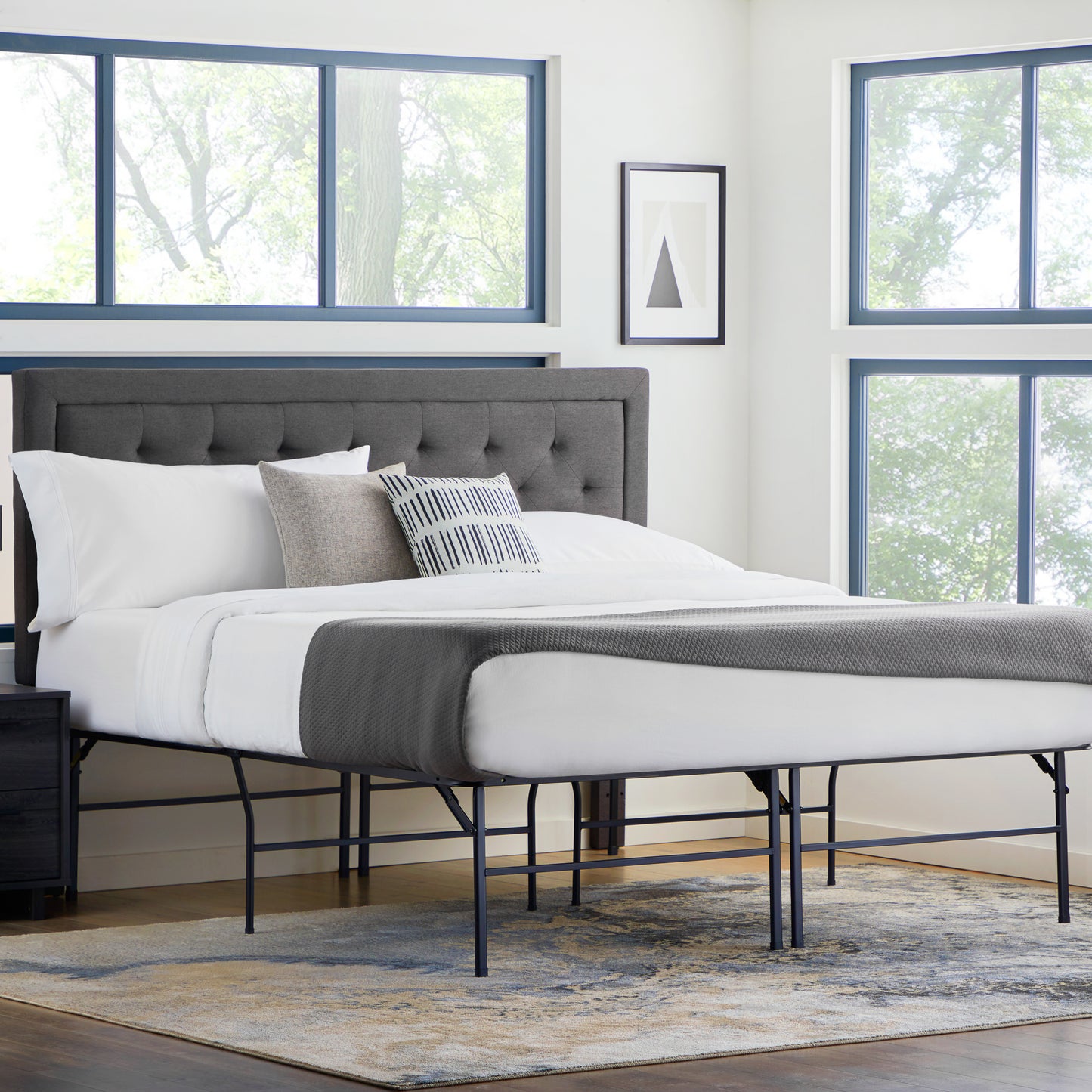Structures Highrise HD Bed Frame, 18"