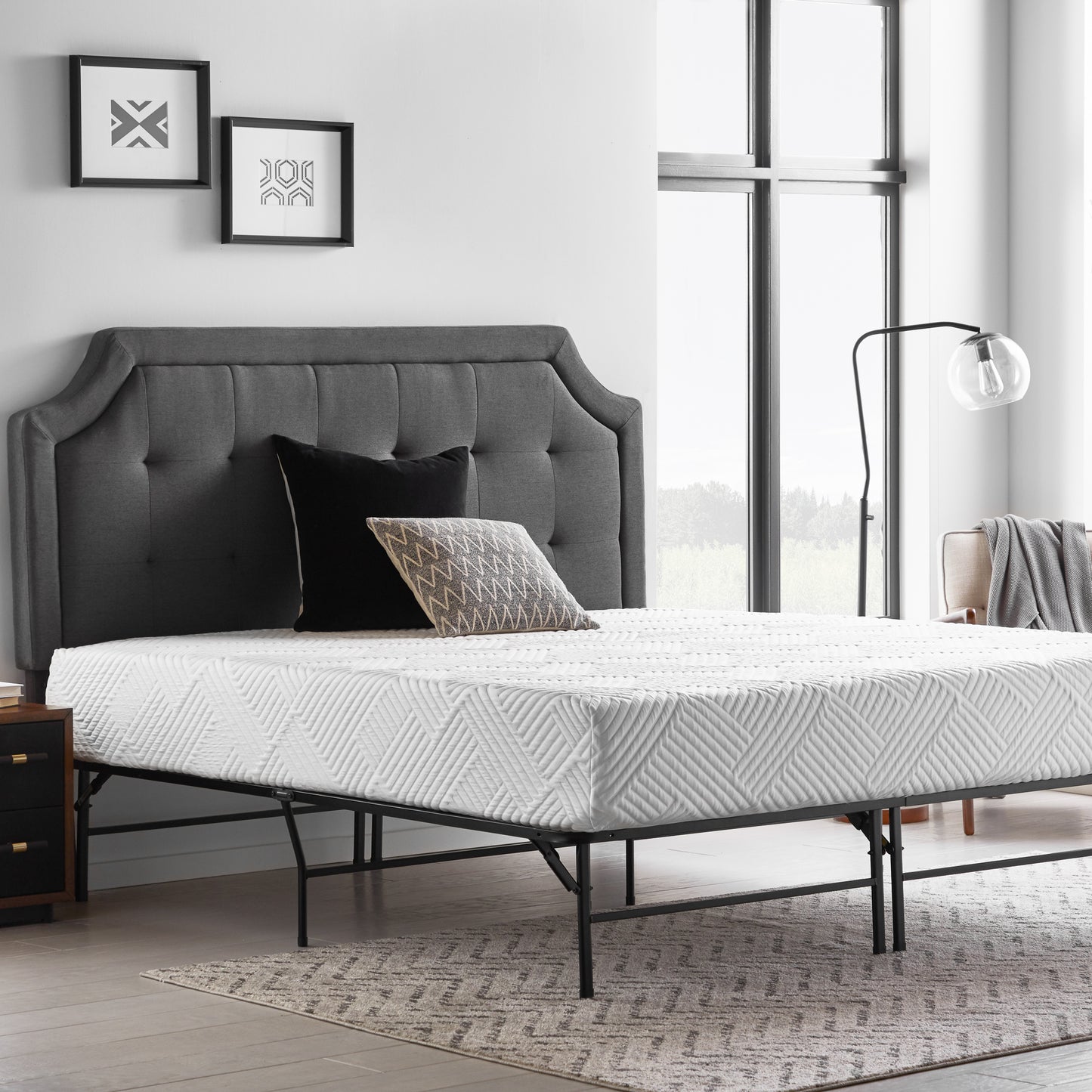 Structures Highrise HD Bed Frame, 14"