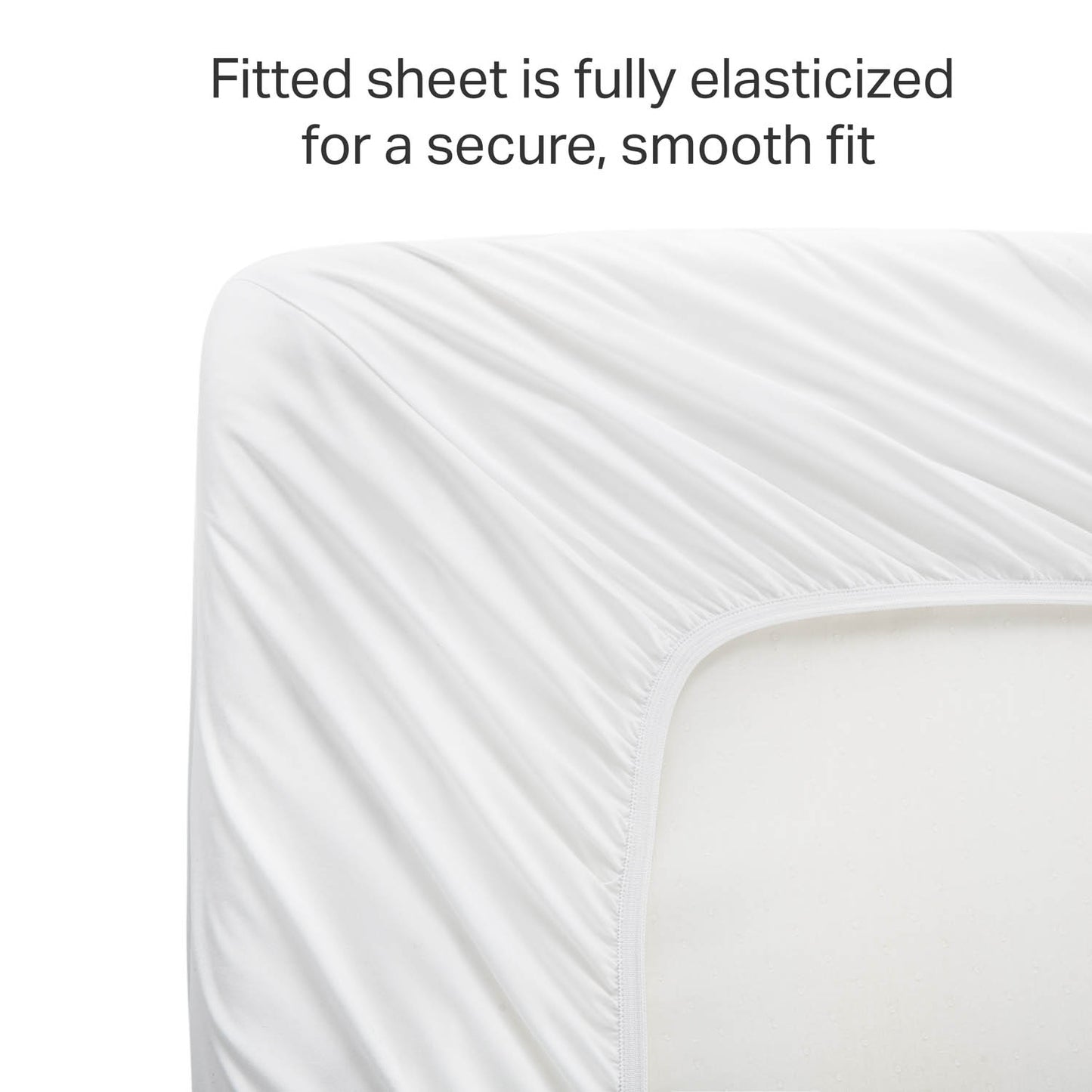 Weekender Hotel Fitted Sheet, Cal King, White