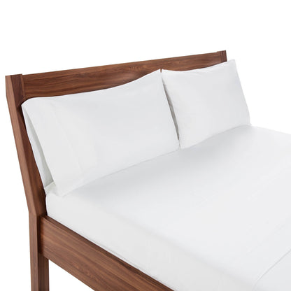 Weekender Hotel Pillowcase, King, White Set of 2
