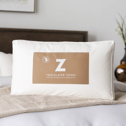 Z™ TripleLayer™ Down Pillow Queen