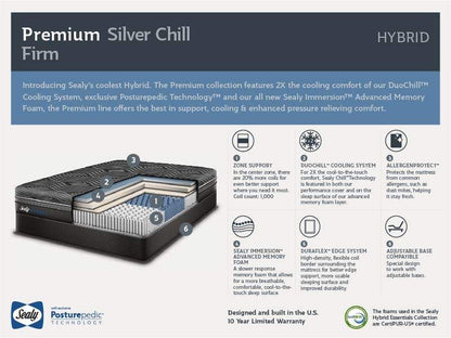 Sealy Chill Hybrid Premium Plush 14