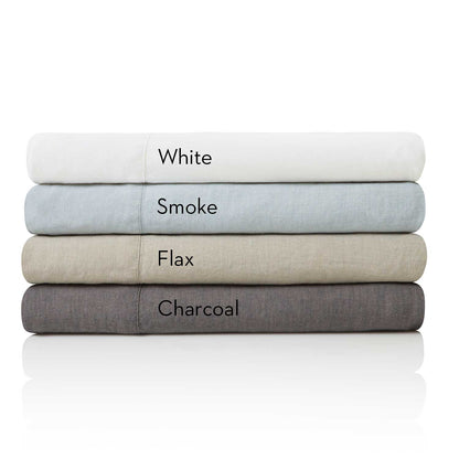 Malouf Woven French Linen Bed Sheet Set